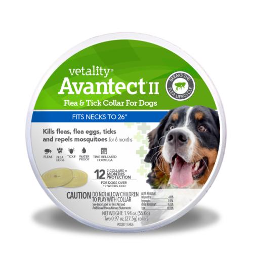 Vetality Avantect II Flea Tick Collar2 collars 