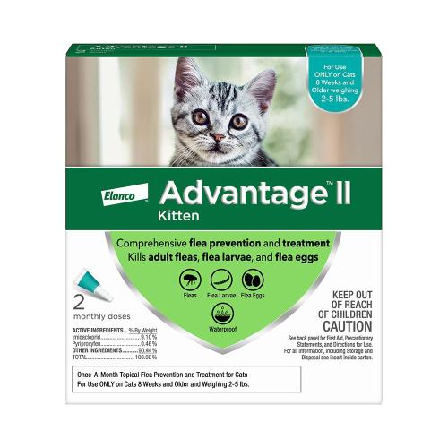 Elenco Advantage 2 Kitten 2-5 lbs 2 pack 