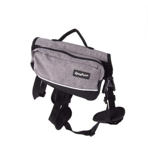 ZippyPaws Graphite Backpack