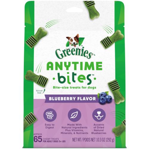 Greenies Anytime Bites BiteSize Dog Dental Treats BB Flavor 65 Ct