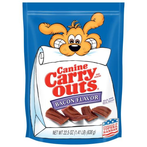 Canine Carry Outs Bacon Flavor Dog Treats 22.5 oz