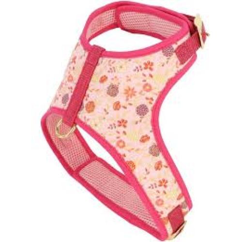 Coastal Accent Pink Flowers Harness