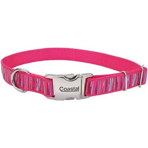 Coastal Pink Flamingo Stripe