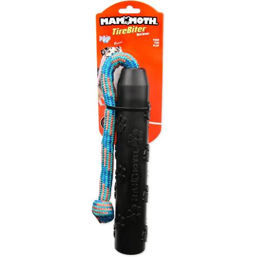 Mammoth Pet Products TireBiter Retriever w/Poly Rope Dog Toy