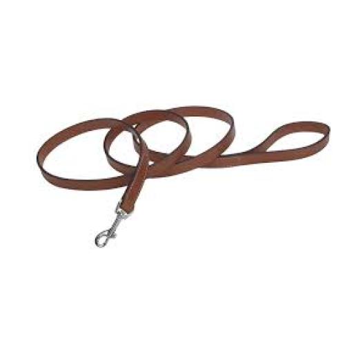 Rustic Leather Leash Chocolate