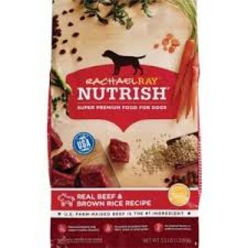 Rachael Ray NUTRISH Beef, Pea, Brown Rice Adult Dry Dog Food 6 lb