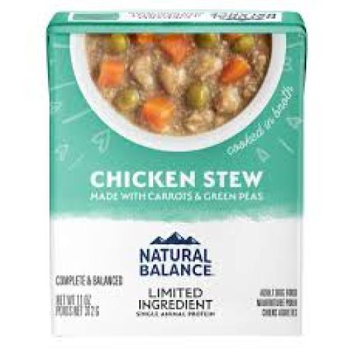 Natural Balance L.I.D.  Chicken Stew Wet Dog Food 11 oz
