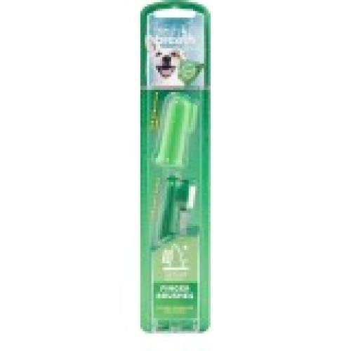 TropiClean Fresh Breath Finger Brushes for Dogs 2 pack