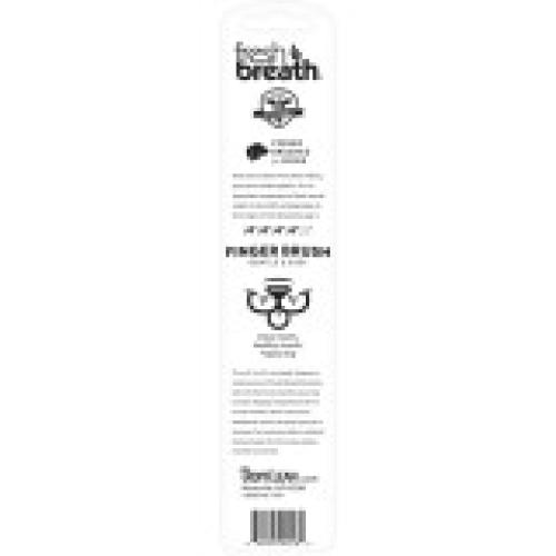 TropiClean Fresh Breath Finger Brushes for Dogs 2 pack