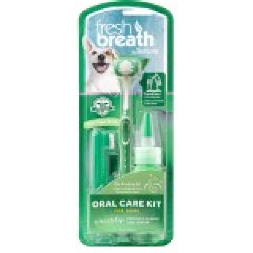 TropiClean Fresh Breath Oral Care Kit for Dogs Large