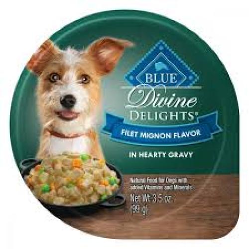 BLUE DD Filet Mignon Single Adult Wet Dog Food 3.5 oz