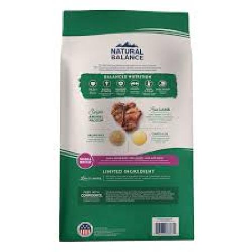 Natural Balance L.I.D. Small Breed Bites Lamb Dry Dog 12 Ibs