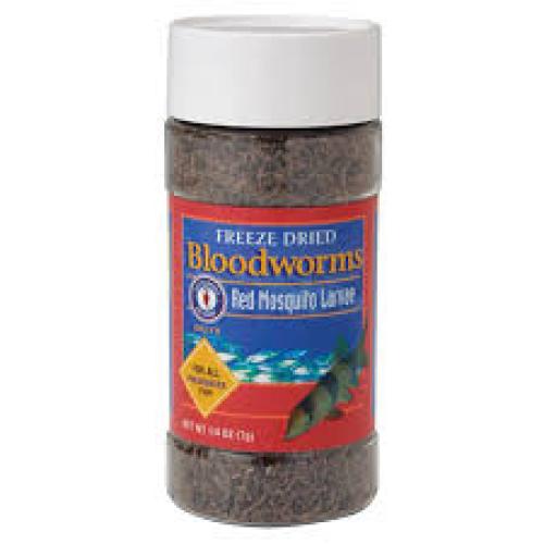 San Francisco Bay Brand Bloodworms Freeze Dried Fish Food 1.25 oz