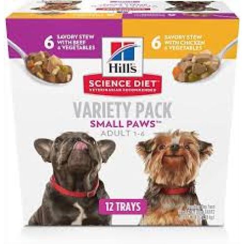 Hill's Variety Stew Ckn & Veg - Beef & Veg Stew 12 Pack