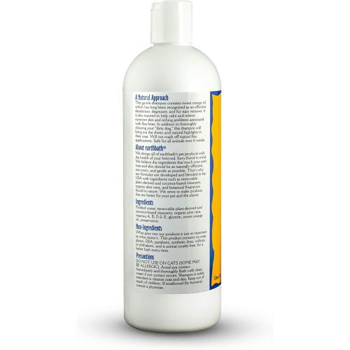 Earthbath Dirty Dog Shampoo Sweet Orange Oil 16 oz