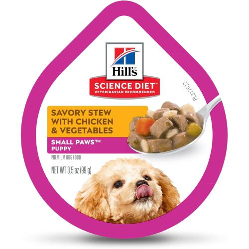 PUPPY SMALL PAWS Savory Stew with Chicken & Vegetables Stew