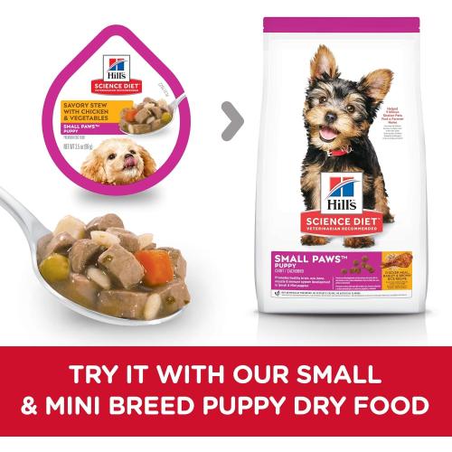 PUPPY SMALL PAWS Savory Stew with Chicken & Vegetables Stew