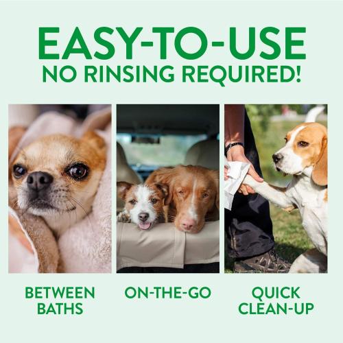 TropiClean Deep Cleaning Waterless Shampoo for Dogs 7.4 oz