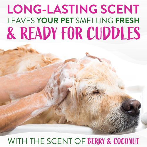 TropiClean Berry Coconut Deep Cleansing Shampoo for Pets 20 oz
