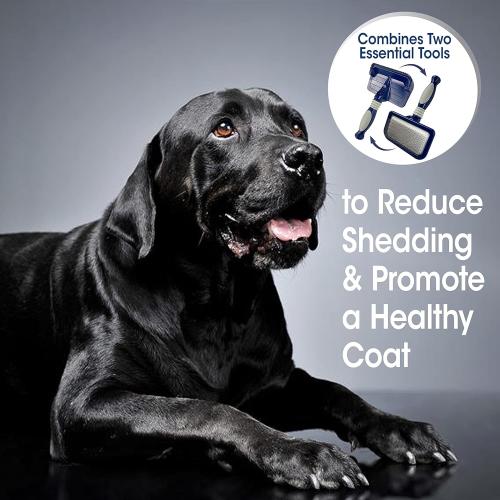 Four Paws Magic Coat Dual Sided De-shedder for Dogs