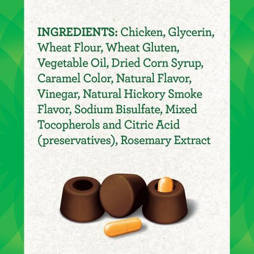 Greenies Pill Pockets for Capsules Hickory Smoked Flavor 30 pack
