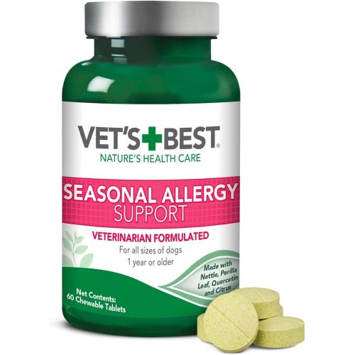 Vet's Best Best Seasonal Allergy Support All Sizes 1yr+ 60 chews