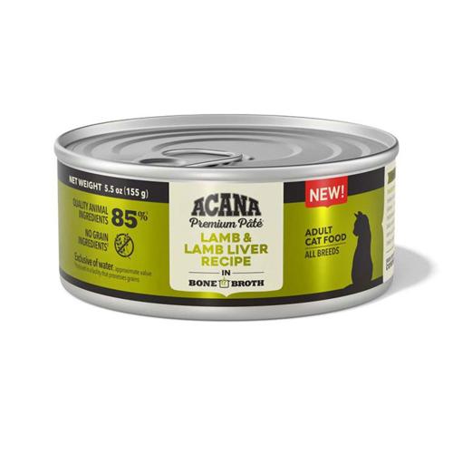 ACANA Cat Pate Lamb & Lamb Liver Cat Wet Food 5.5 oz