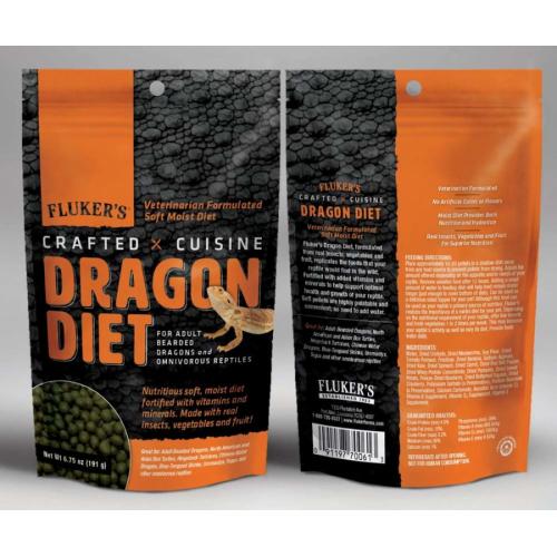Fluker's Crafted Cuisine Adult Bearded Dragon Diet Dry Food 6.75