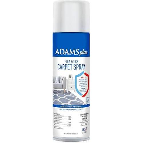 Adams Plus Flea & Tick Carpet Spray For Indoor Use 16 oz