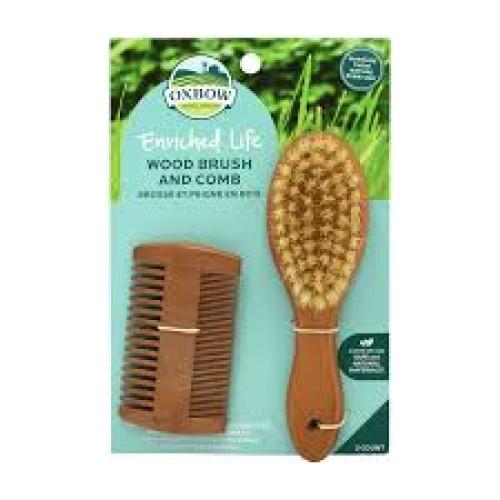 Oxbow Animal Health Enriched Life Small Animal Wood Brush & Comb