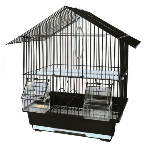 A E Cages Happy Beaks House Top Bird Cage 12 x 9 x 15.5