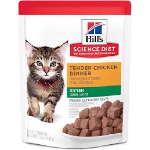 Hills Kitten Tender Chicken Dinner Chunks & Gravy