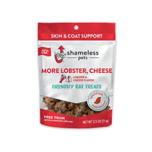 SHAMELESS Pets Crunchy More Lobster Cheese Cat Treats 2.5oz