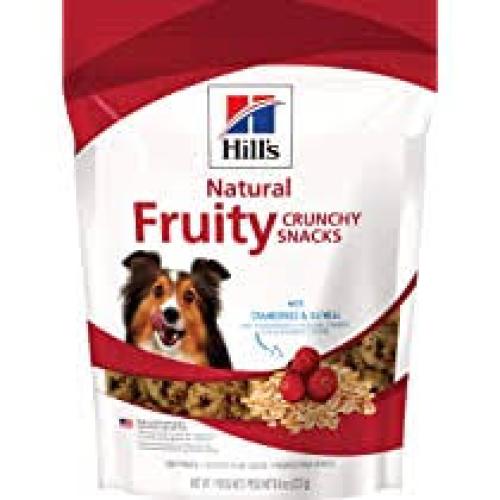 Hill's Adult Ntl Fruity Crunchy Snacks with Cranberry & Oatmeal  Crunchy