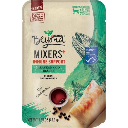 Purina Beyond Mixer+ Immune Support Alaskan Cod Cat Food 1.55 oz