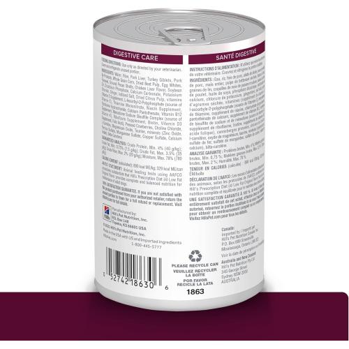 i/d Low Fat Canine (Digestive Care) Original Flavor Loaf