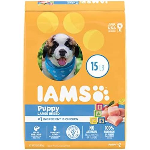 IAMS Smart Large Breed Puppy Chicken Dry Food