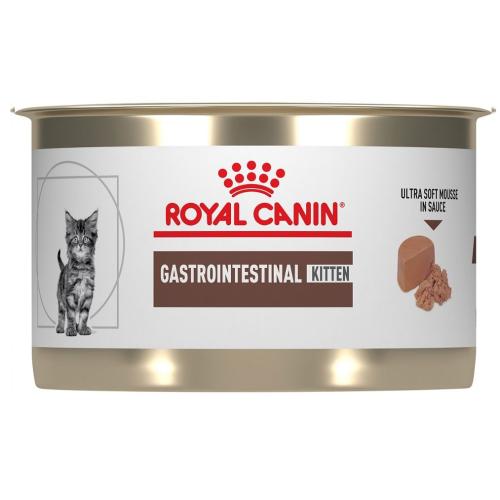PD Royal Canin Feline Gastrointestinal Kitten Canned 5.1 oz - Ultra Soft Mousse in Sauce