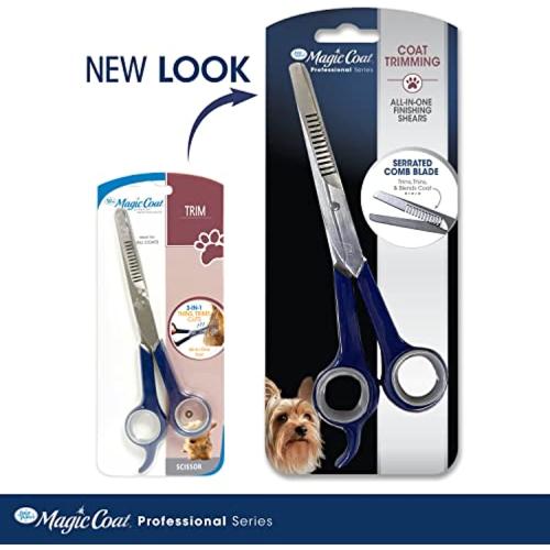 Four Paws Magic Coat 3in1 Grooming Scissors for Dogs