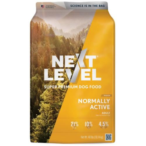 Next Level Normally Active Adult Dry Food 40 Lbs