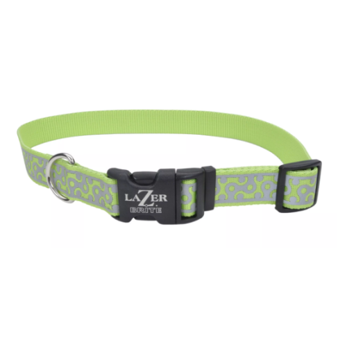 Coastal Lazer Brite Lime Geometric