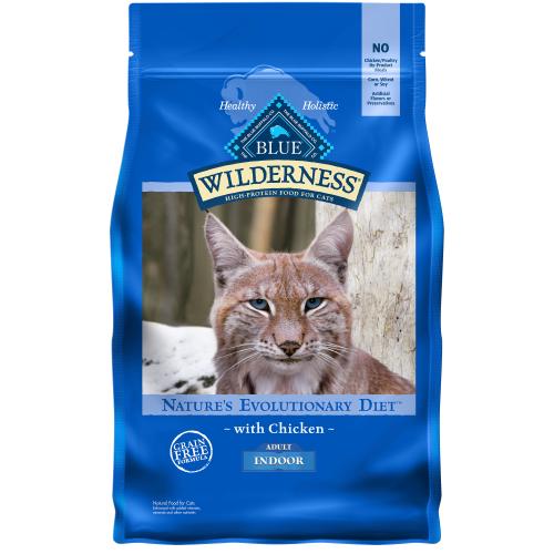 BLUE Wilderness Indoor Grain Free Chicken Adult Cat Food