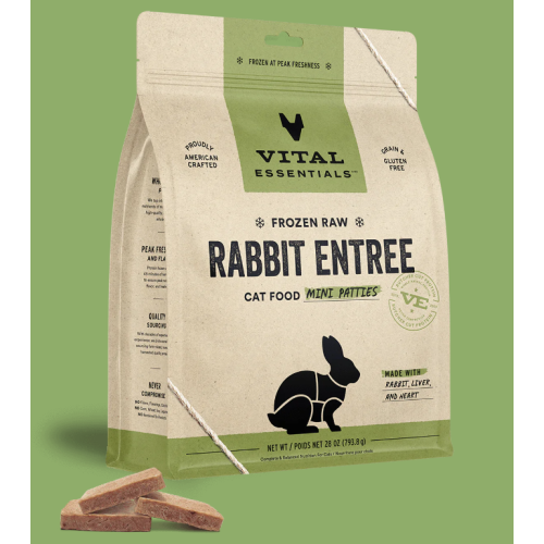 Primal Pronto Frozen Rabbit Patty