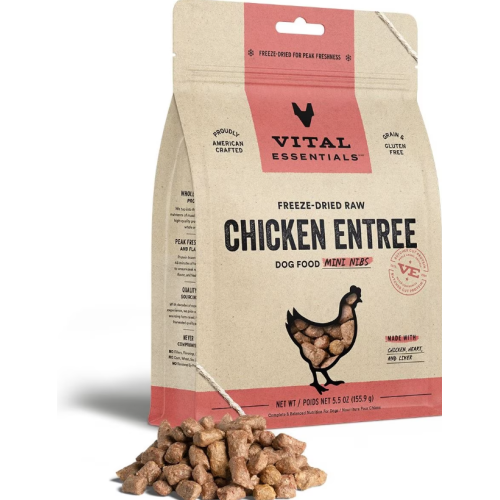 VE Freeze Dried Chicken Entree Mini Nibs