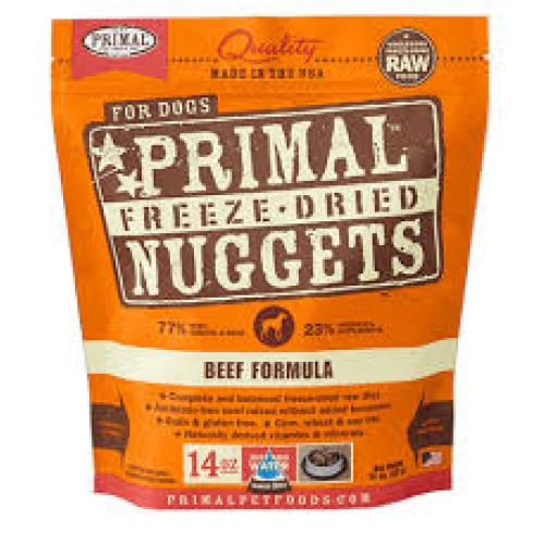Primal Freeze Dried Nuggets Beef formula