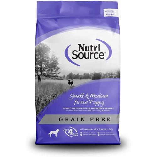 Nutri Source Small & Medium Puppy Turkey & White Fish