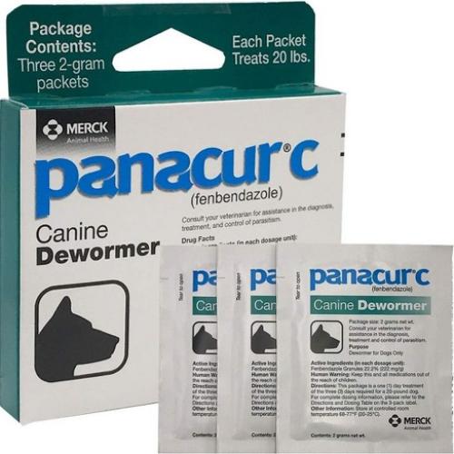 Intervet - Panacure C Canine Dewormer