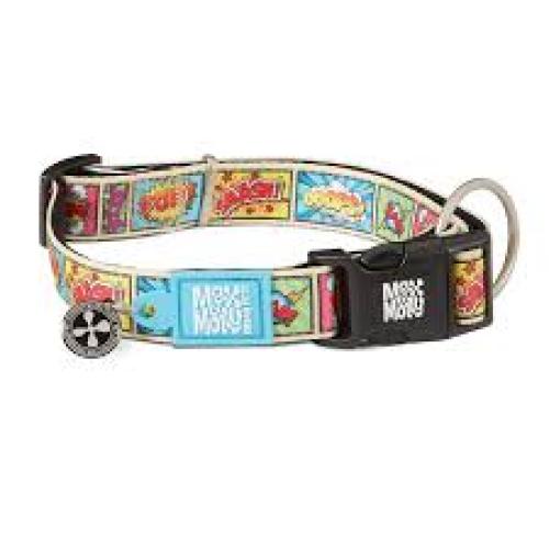 MAX&MOLLY Smart ID Dog Collar Comic L 15-25"