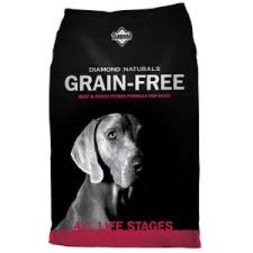 Diamond Naturals Grain-Free Beef & Sweet Potato Formula Dry Dog Food