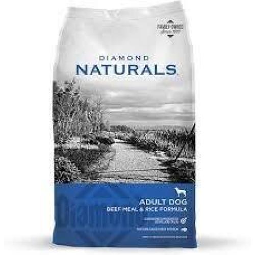 Diamond Naturals Beef Meal & Rice Formula Adult Dry Dog Food, 40-lb bag